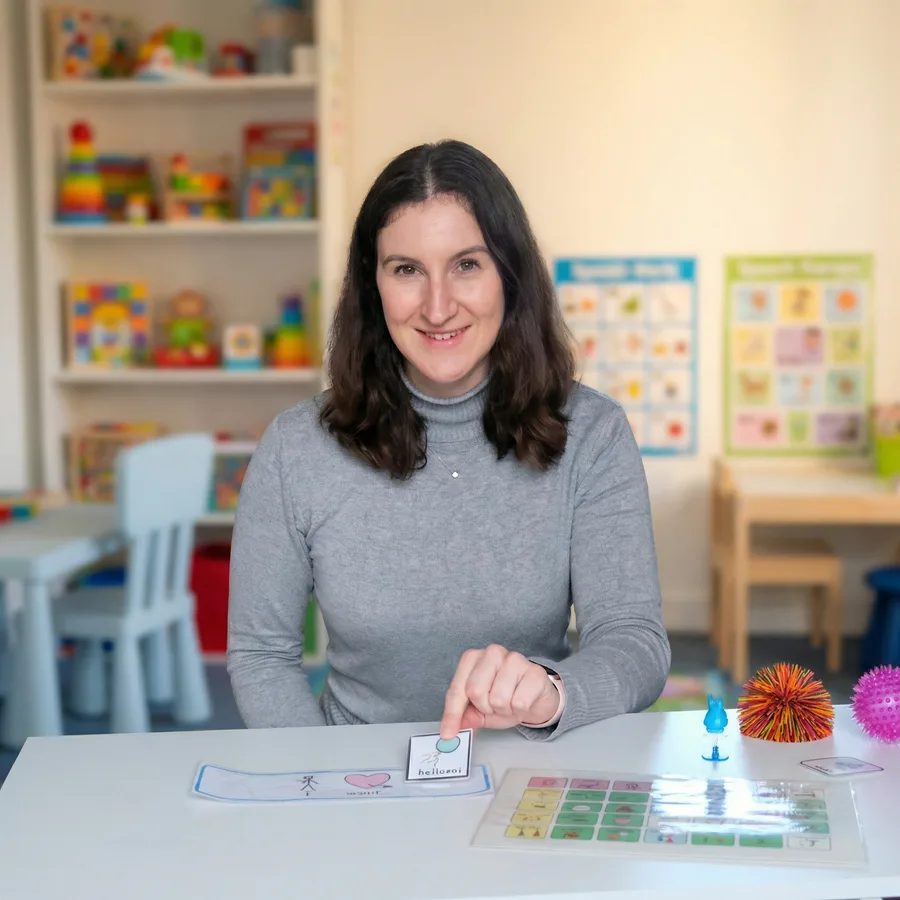 Nina, founder of SpeechBarn and speech therapist