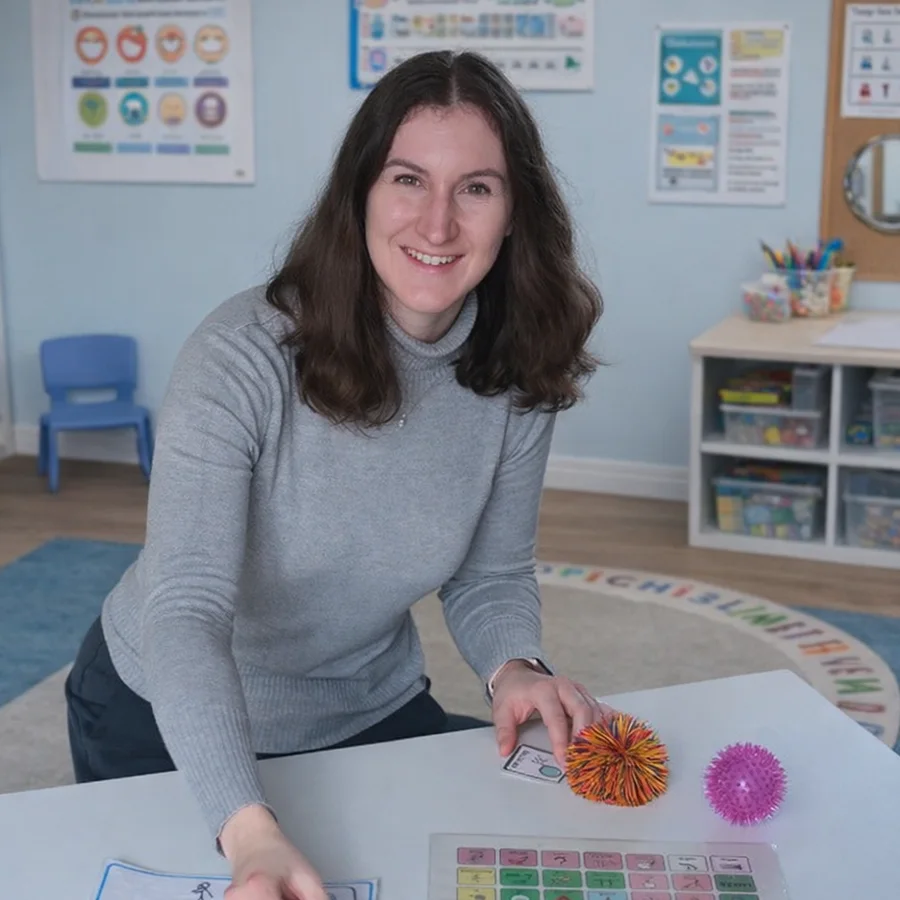 Nina, founder of SpeechBarn and speech therapist